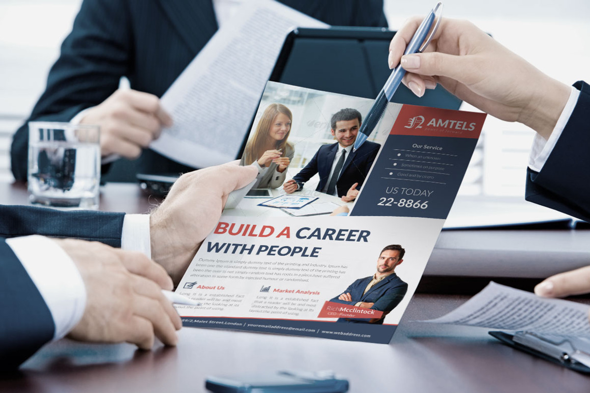 Content Marketing Flyer, a Flyer Template by Dotnpix (Photo 5 of 5)