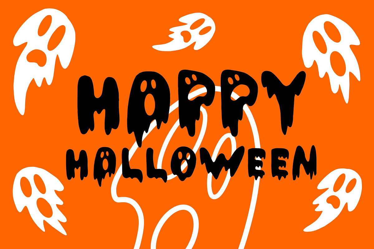 Ghost font, a Font by Malena (Photo 4 of 5)