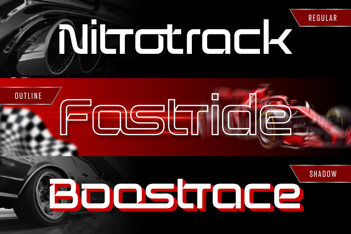 Spotfix - Modern Sport Display Font, a Sans Serif Font by Burntilldead (Photo 6 of 12)