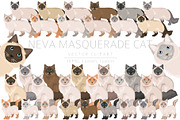 Neva Masquerade cat, an Animal Illustration by pet design shop (Thumbnail 1 of 6)