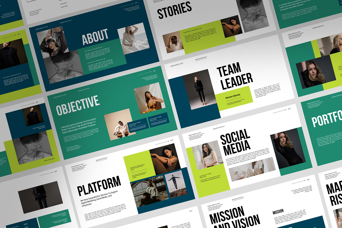 Brand Portfolio Presentation, a Presentation Template by Spesifikstd (Photo 10 of 10)