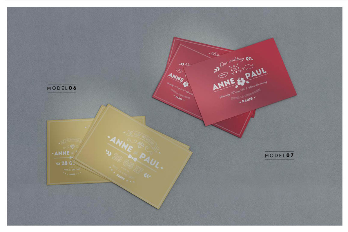 Wedding Invitation Postcard, an Invitation Template by Isbela  (Photo 4 of 5)