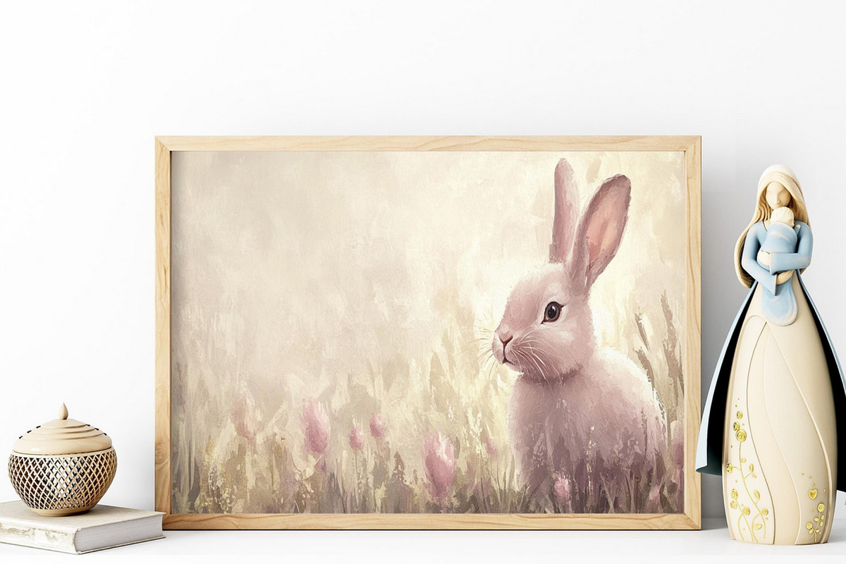 Vintage Easter Wall Art Collection, an Illustration by PrintablesByFranklyn (Photo 5 of 9)