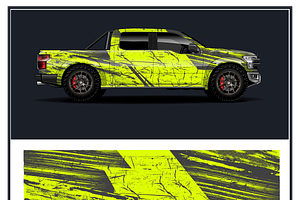 Dynamic Race Car Wrap Design, a Technology Illustration by CarWrap design