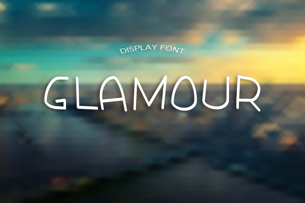 GLAMOUR font