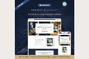 Systeme.io Blueprint Lead funnel, a Landing Page Template by Hayley's Digital Hub (Thumbnail 1 of 10)