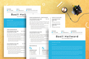 Futuristic Resume Template