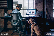 Lightroom Mobile - Silver, an Action Add-On by Design Aesthetic (Thumbnail 2 of 6)