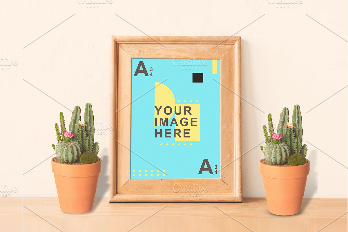 Mock Up Desk for Artwork, a Social Media Template by IllustrastoryID (Photo 1 of 2)
