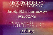 Aisling Serif, a Serif Font by Mara's Media (Thumbnail 2 of 2)