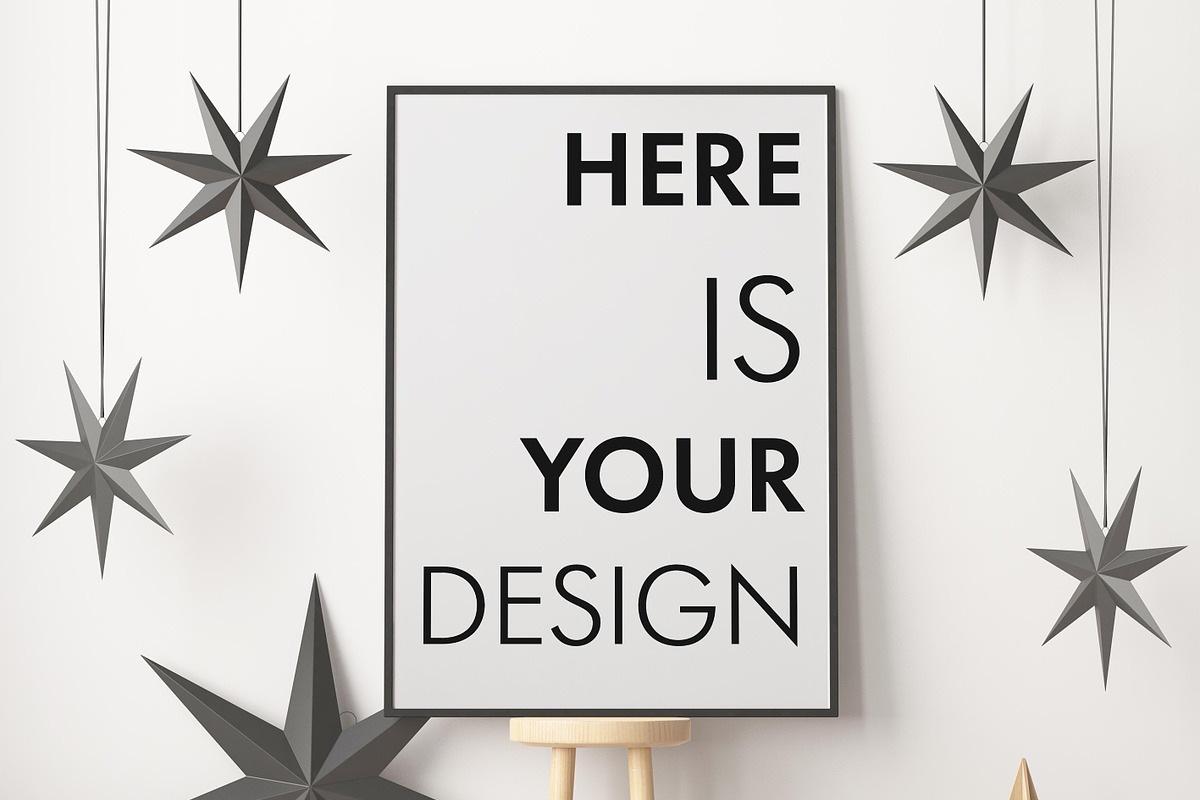 30 CHRISTMAS MOCKUPS. MEGABUNDLE, a Print Template by FilL239 (Photo 20 of 31)