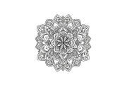 Mandala Flower SVG Bundle, an Illustration by Creativeshirt (Thumbnail 19 of 31)