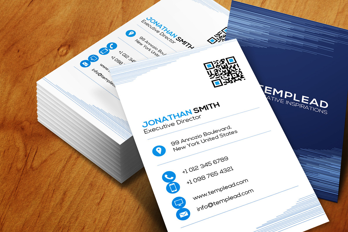 Corporate Business Card SE0324, a Card Template by annozio (Photo 4 of 4)