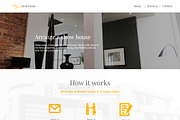 Minimalistic Real Estate Website PSD, a Landing Page Template by NeptuneDesign (Thumbnail 4 of 5)
