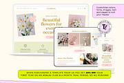 Florist Flower Squarespace Website, a Squarespace Template by Template Twist Shop (Thumbnail 8 of 10)