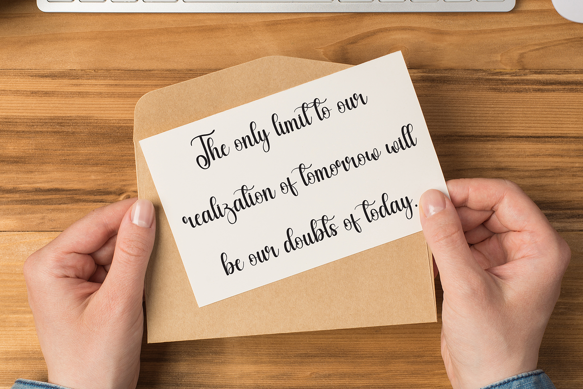 Building | Script Font, a Handwritten Font by Scratchones (Photo 5 of 9)