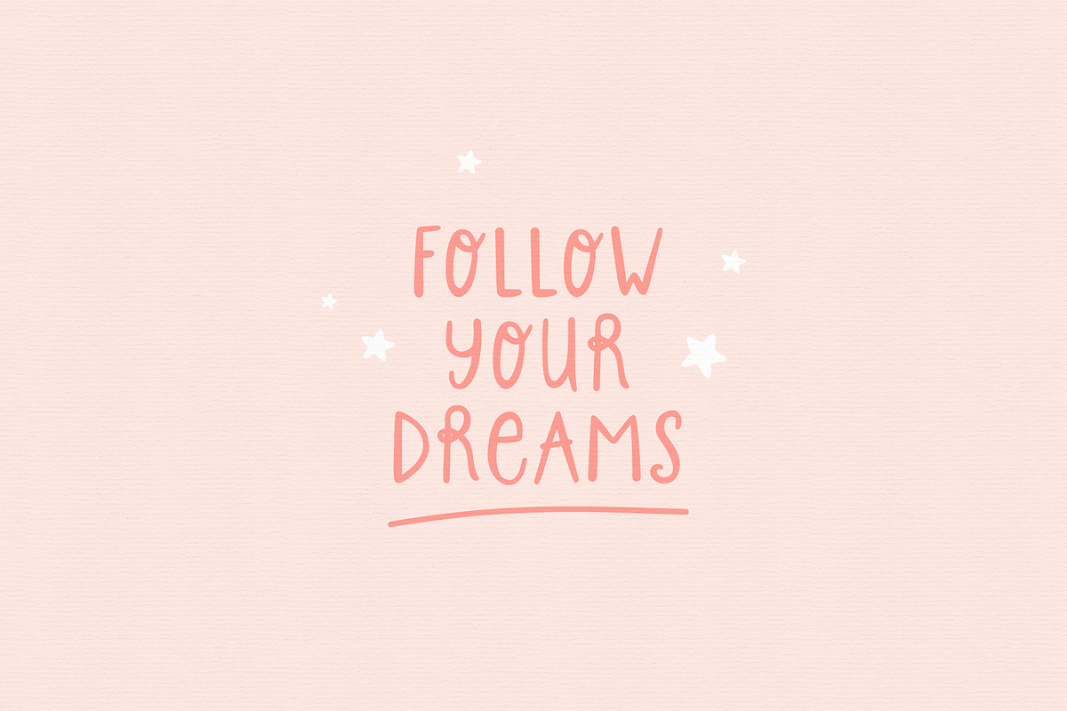 Honey Bunny | Handwritten font, a Font by JuliaVolkova (Photo 3 of 9)