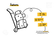Hand Drawn Travel Icons, an Outline Icon by Brickclay (Thumbnail 7 of 8)