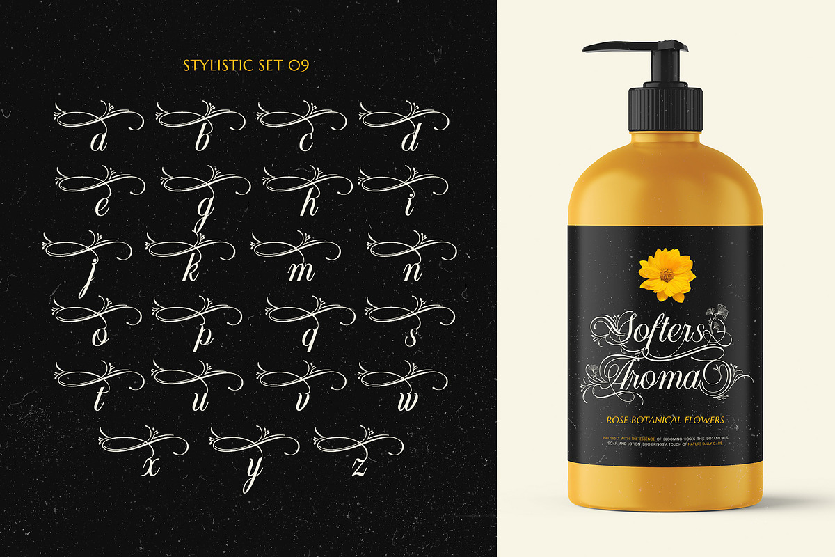Billotea Typeface, a Script Font by alit design (Photo 15 of 20)