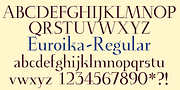 Euroika, a Serif Font by Ingrimayne Type (Thumbnail 7 of 10)