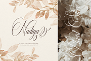 Miss Roderick | Wedding Calligraphy, a Script Font by Denustudios (Thumbnail 9 of 12)