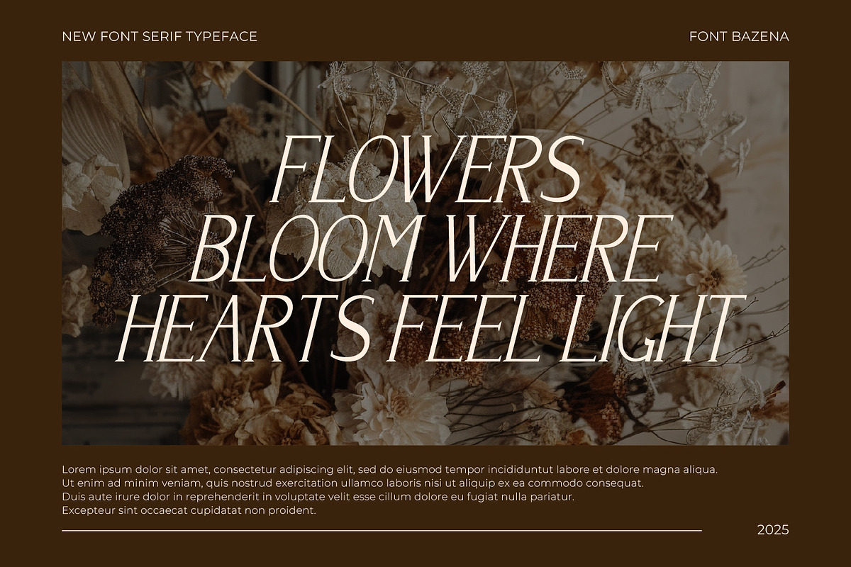 Bazena - Serif Typeface Font, a Serif Font by Rishsketch (Photo 6 of 15)