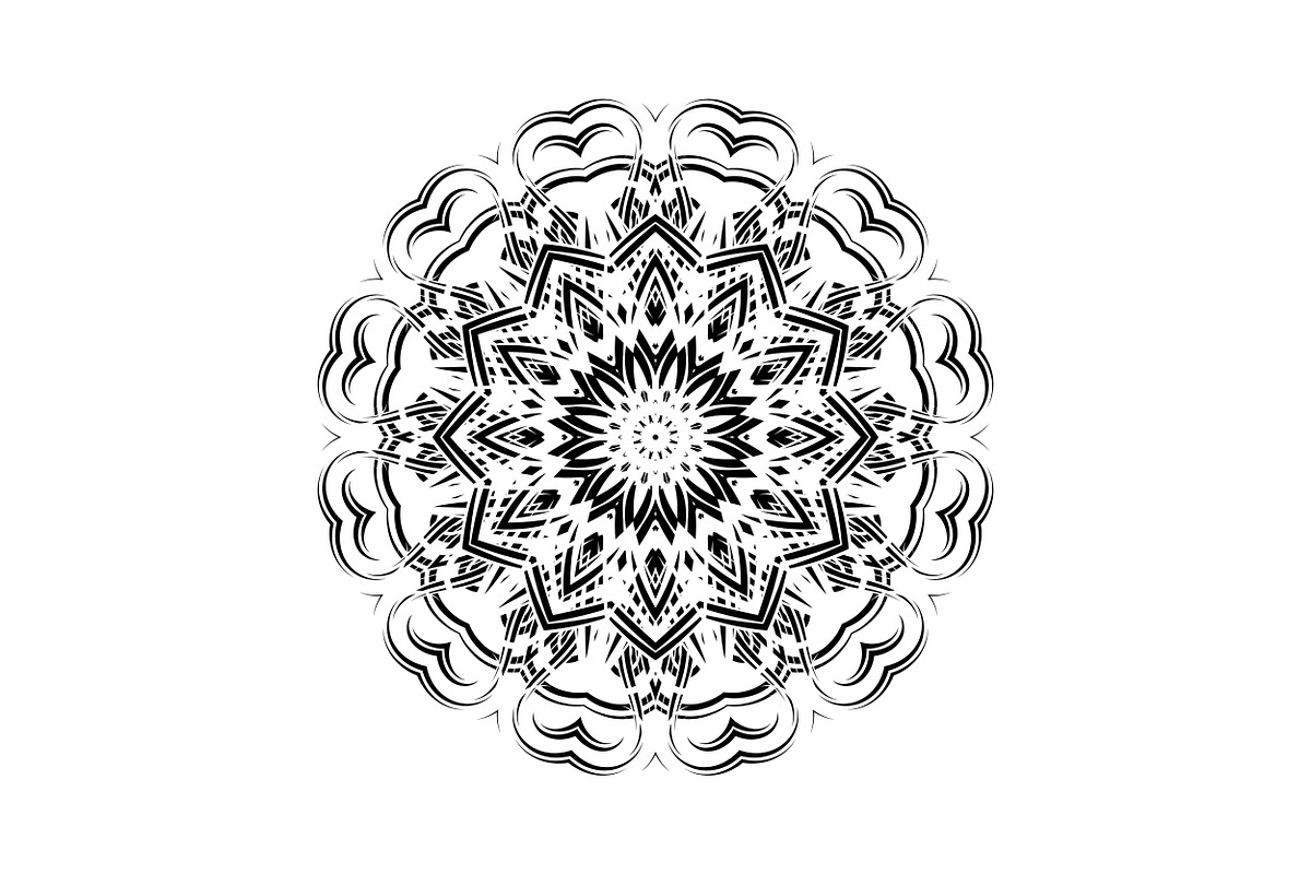High Quality Mandala Clipart Bundle, a Decorative Illustration by NJ Himel (Photo 42 of 103)