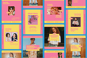 Summer Fashion Instagram Templates, a Social Media Template by Supanium Studio (Thumbnail 1 of 5)