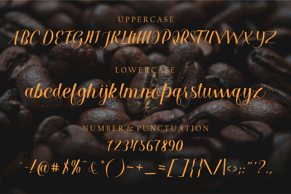 Black coffee, a Script Font by Funtype (Photo 8 of 10)