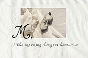Sunday Ink - Soft Handwritten Script, a Script Font by Mneme (Thumbnail 5 of 8)