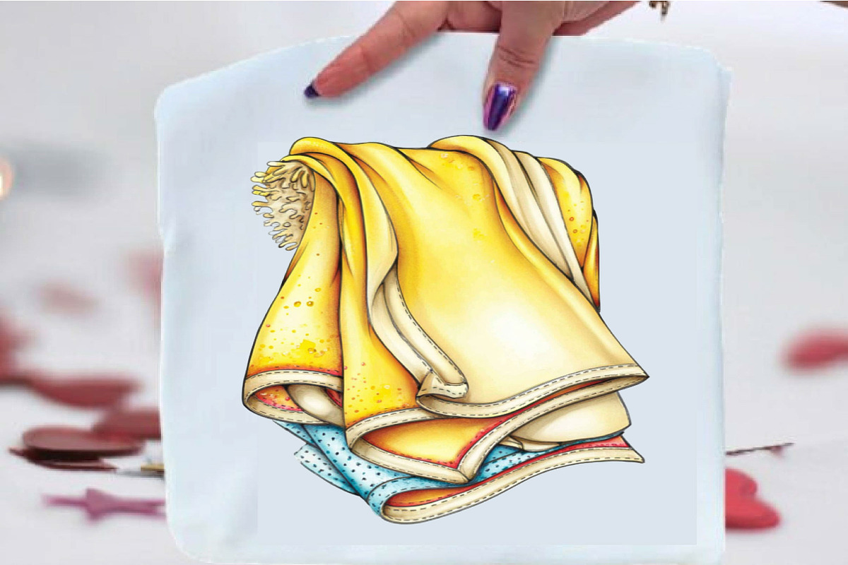Yellow Beach Vacation Clipart, a Seasonal Illustration by SVGArt (Photo 2 of 5)
