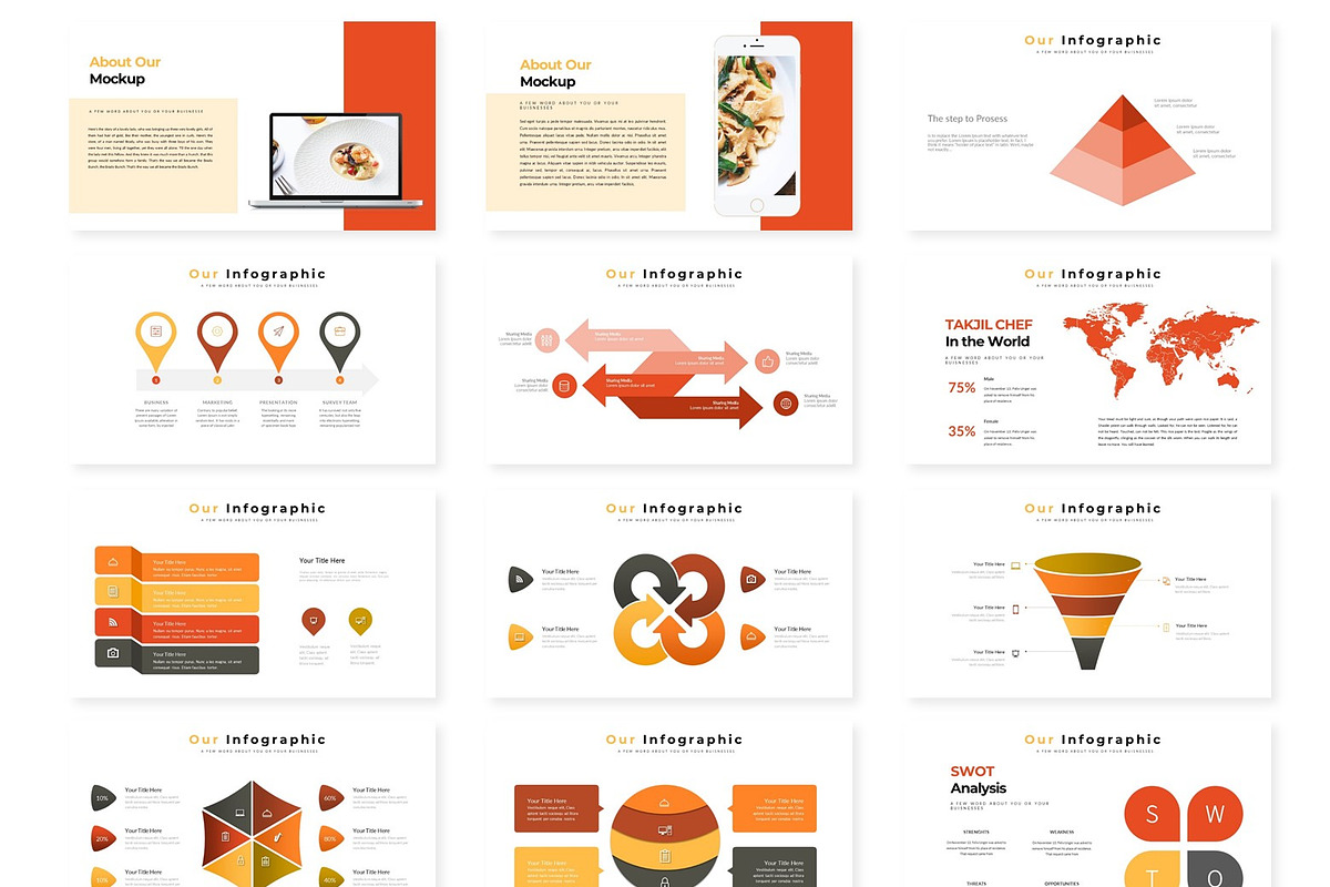 Takjil - Google Slides Template, a Presentation Template by AQR Studio