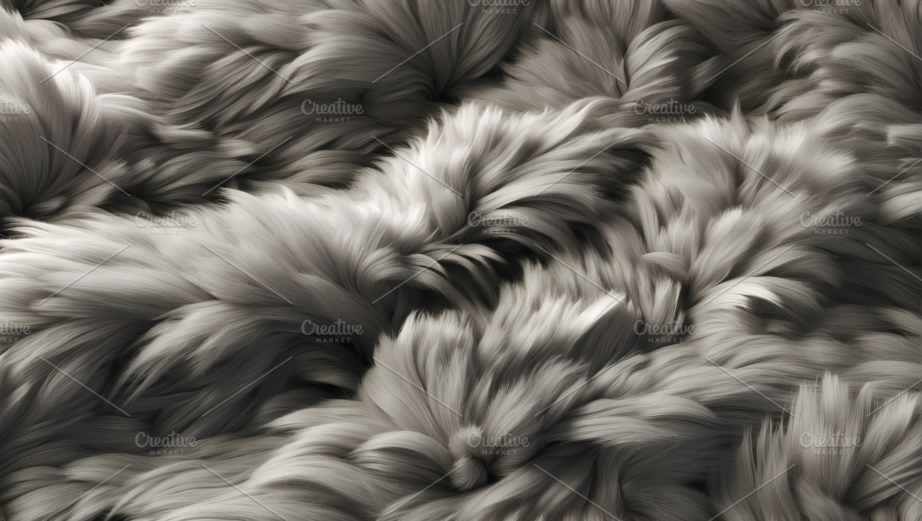 grey fluffy carpet, the texture of the carpet with fur close-up., an Abstract Photo by Ales Munt