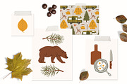 Camping Time Clipart & Patterns, a Pattern Graphic by Katerina Osa (Thumbnail 4 of 6)