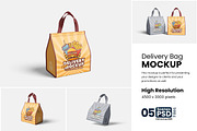 Delivery Bag Mockup, a Product Mockup by bimockup (Thumbnail 1 of 6)