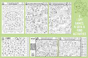 Woodland fairy coloring games, an Education Illustration by Lexi Claus (Thumbnail 4 of 17)