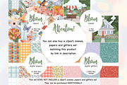 Spring Girl Clipart | Bloom Cliparts, an Illustration by GlamArtZhanna (Thumbnail 4 of 4)