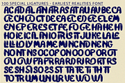 Earliest Realities - Playful Font, a Sans Serif Font by 177Studio (Thumbnail 7 of 8)