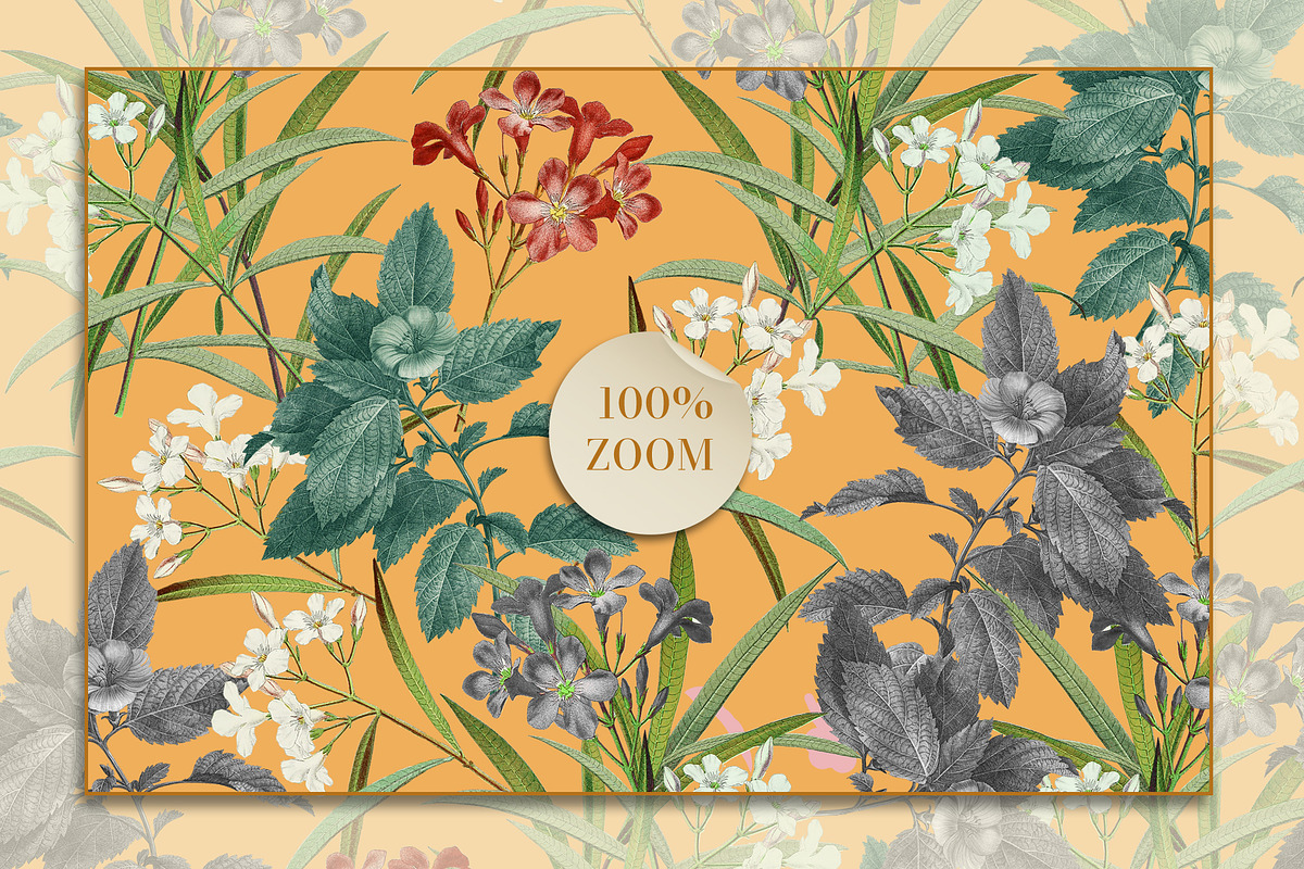 Flora Whisper Prints & Patterns, a Pattern Graphic by GND ART STUDIO (Photo 8 of 8)