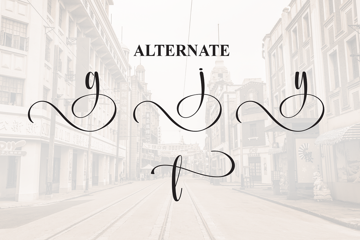 Vintage | Script Font, a Handwritten Font by Scratchones (Photo 8 of 9)