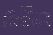 Hand-drawn Stars & Sparkles, an Object Graphic by Kristina Chistiakova (Thumbnail 2 of 4)