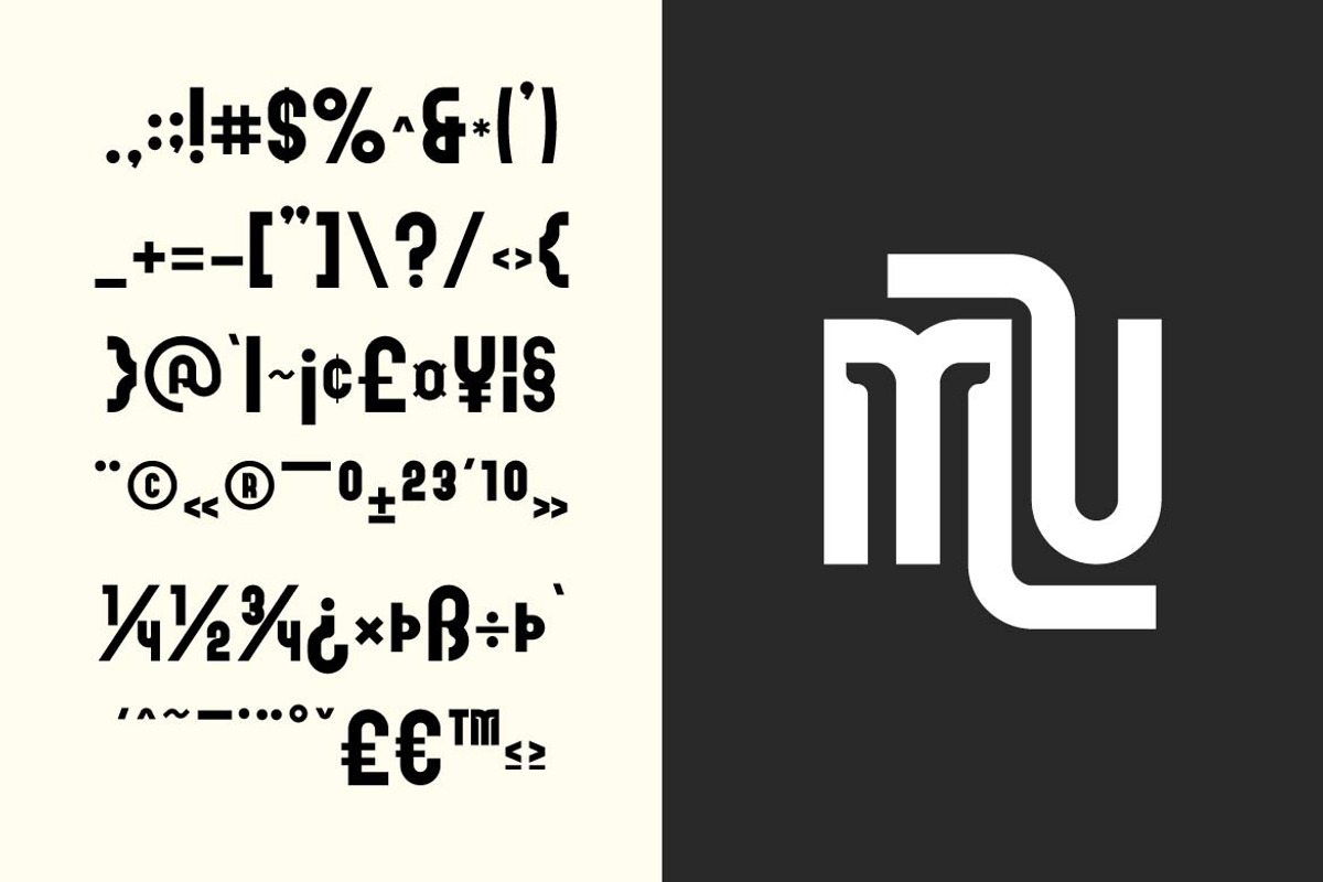 Boldy Moon – Display Logo Font, a Sans Serif Font by Artiveko (Photo 4 of 6)