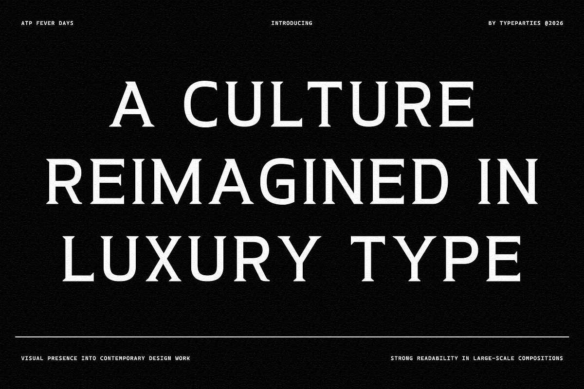 Fever Days – Modern Display Font, a Serif Font by Typeparties (Photo 6 of 8)