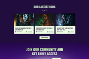 NFT Landing Page HTML Template, a Landing Page Template by CodexCoder Themes (Thumbnail 8 of 8)