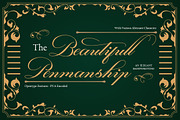 Danizatti script, a Script Font by Slex Studio (Thumbnail 5 of 10)