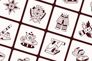 Samurai Drawing Art Set, a Person Illustration by Vectors Market (Thumbnail 5 of 8)