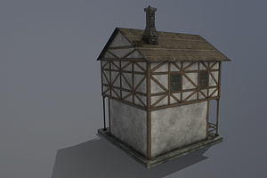 Medieval House A PBR