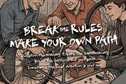 Roamback Caveyards - Stay Wild, a Handwritten Font by HypeWorksCo (Thumbnail 2 of 10)