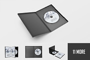 CD & Cover Mockup, a Product Mockup by ZAAS (Thumbnail 1 of 17)