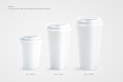 Coffee Cup Animated Mockups Bundle, a Cups & Container Mockup by rebrandy (Thumbnail 3 of 20)